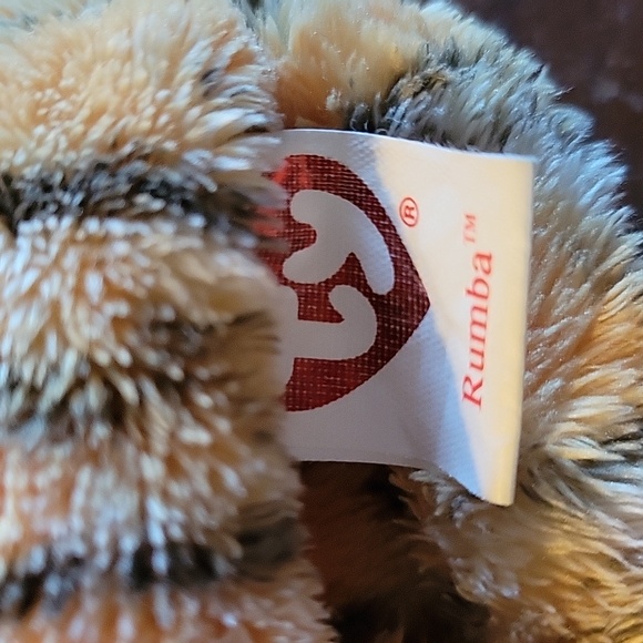 Vtg 2003 Ty Beanie Baby Rumba Tiger Cat - Picture 9 of 11